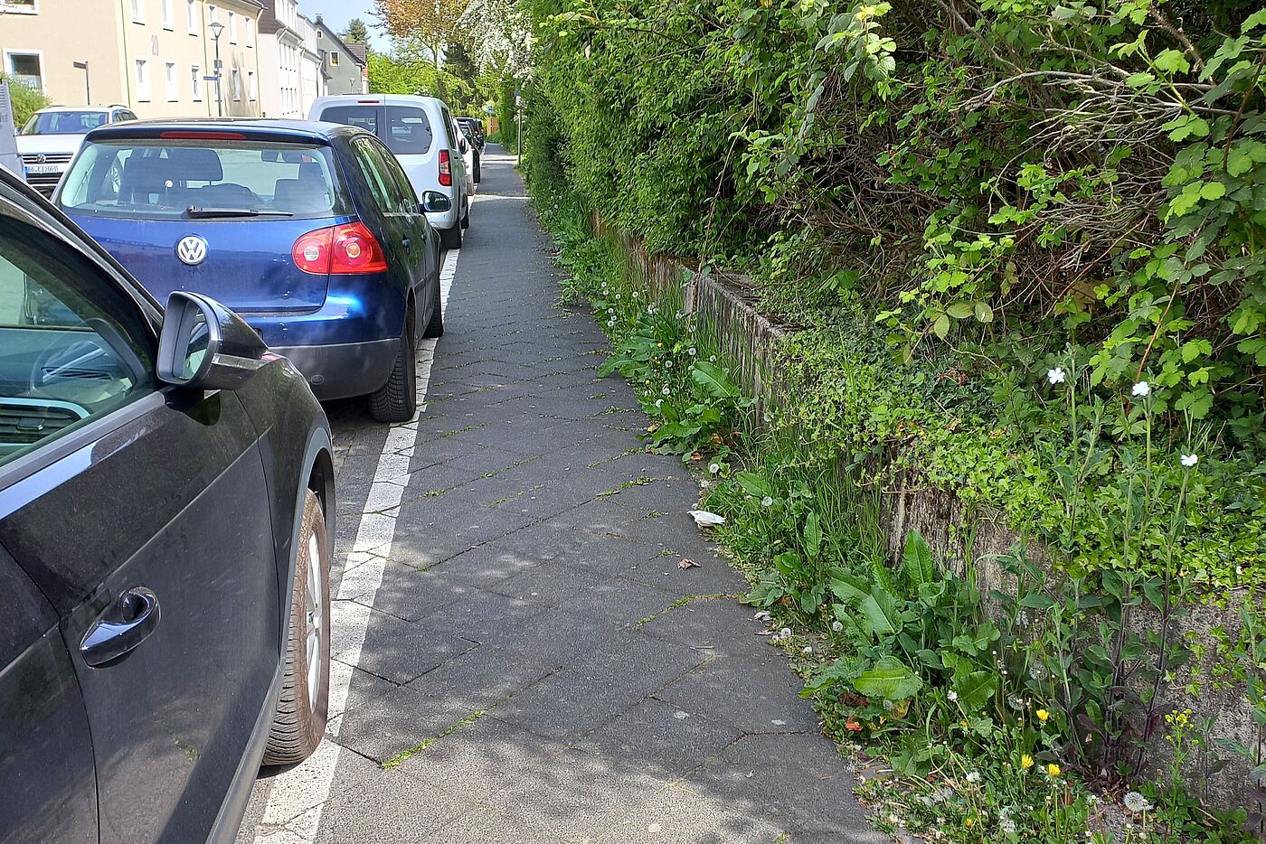 Schulstraße Witte-Wie: Gehen wie im Tunnel