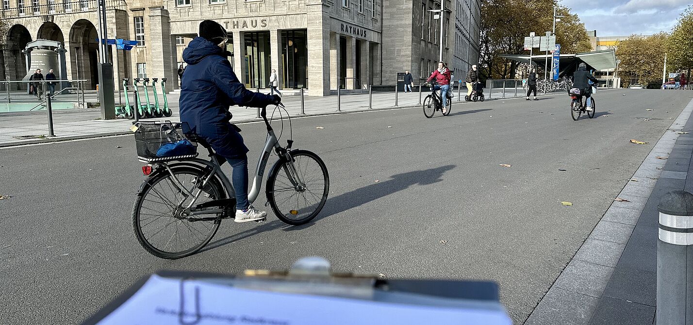 Verkehrszählung am Radkreuz