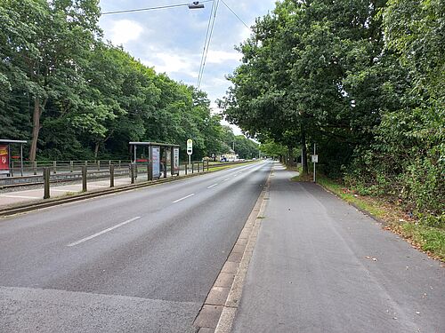 Gute Lösung für den Radweg auf der Wittener Straße