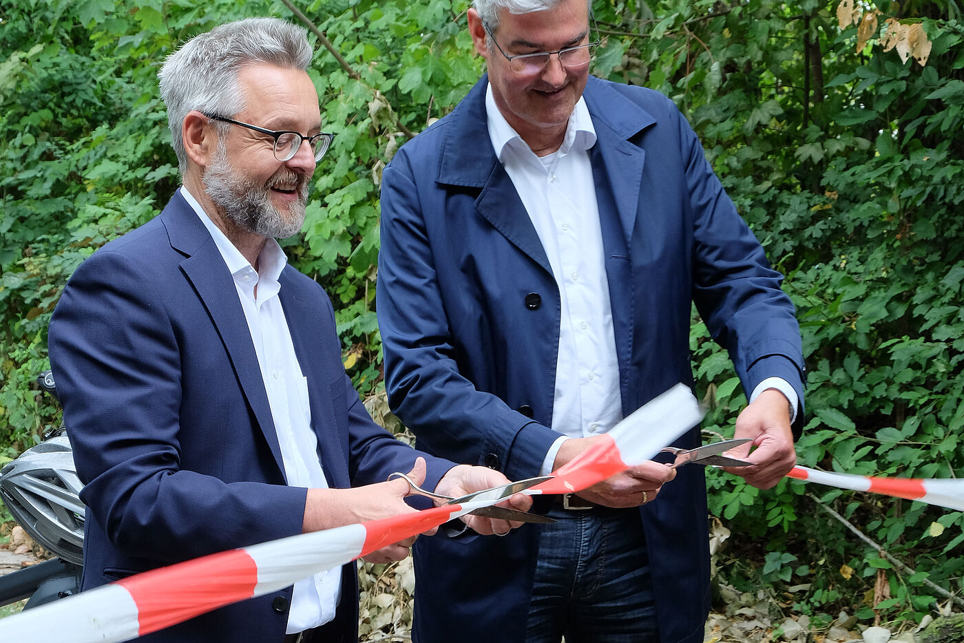 Dr. Markus Bradtke (Stadt Bochum) und Markus Schlüter (Regionalverband Ruhr)
