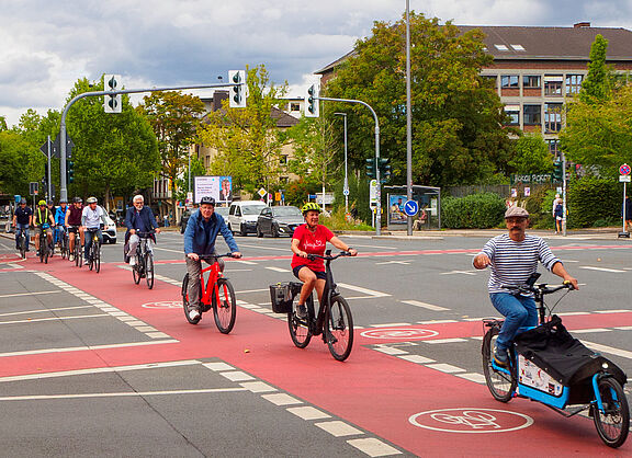 Radtour mit OB-Kandidat:innen