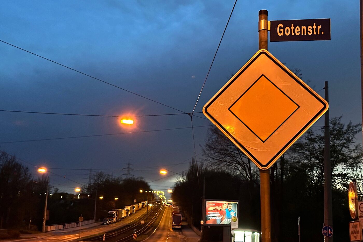 Essener Straße (Einmündung Gotenstraße)