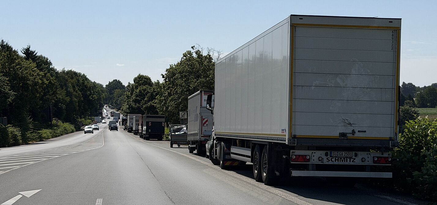 Der „Mehrzweckstreifen“ wird Radweg