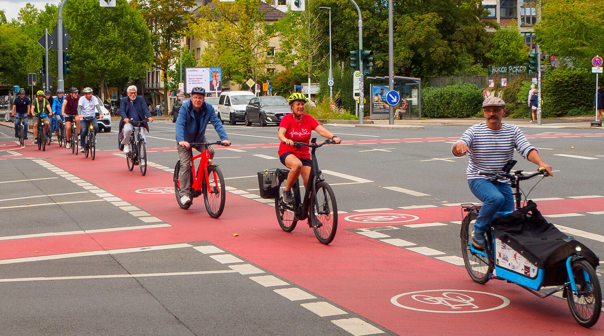 Radtour mit OB-Kandidat:innen