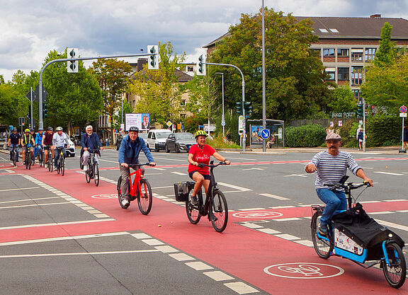 Radtour mit OB-Kandidat:innen