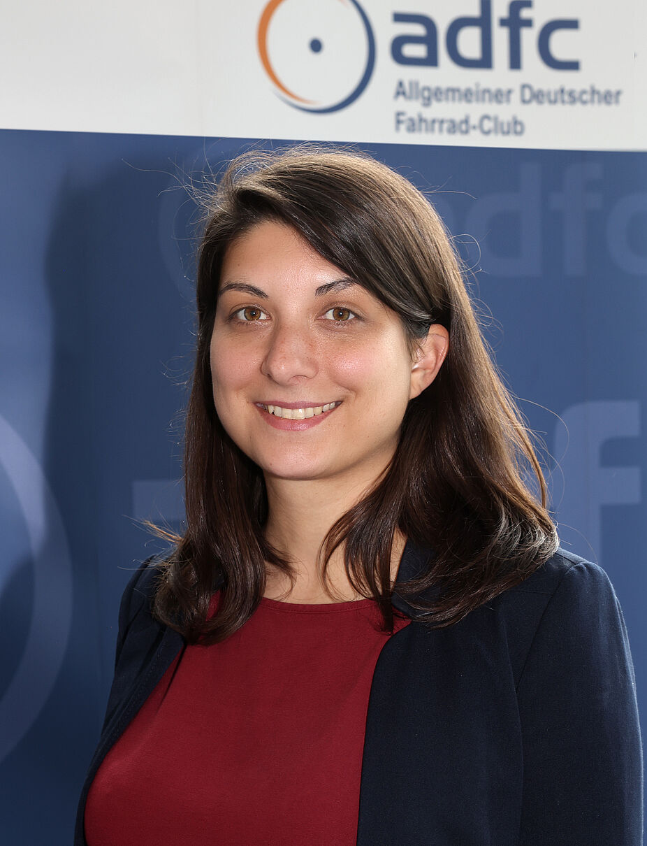 Rebecca Heinz, Landesvorsitzende des ADFC NRW  Portraitforot Rebecca Heinz, ADFC NRW, Landesvorsitzende, Fahrrad-Club