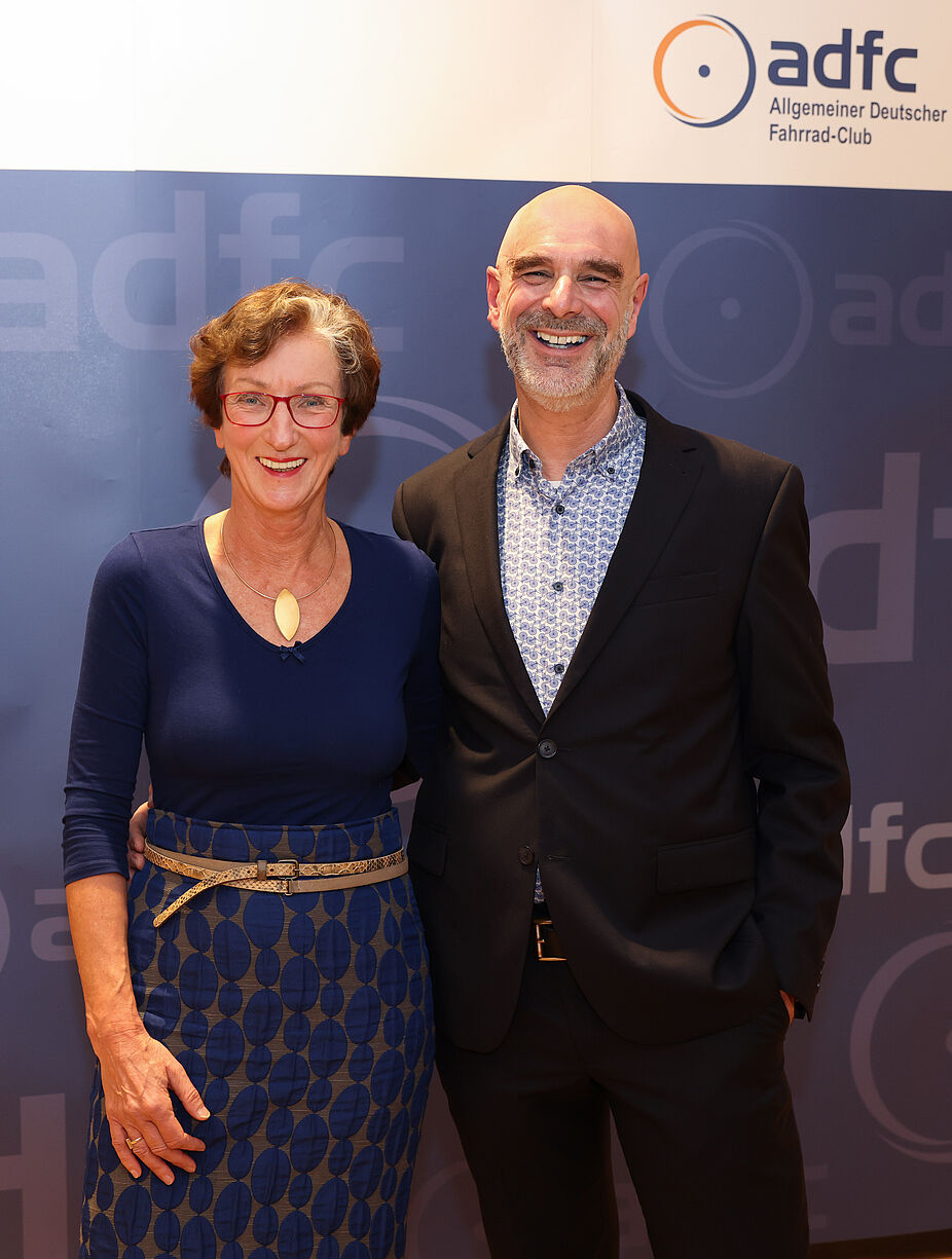 Annette Quaedvlieg und Axel Fell, Landesvorsitzende ADFC NRW