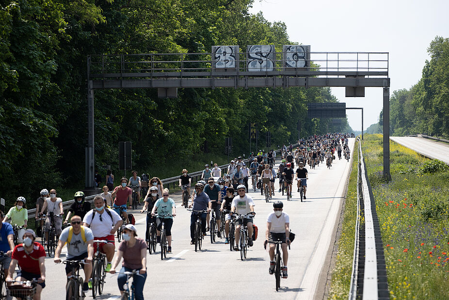 ADFC-Sternfahrt in Berlin